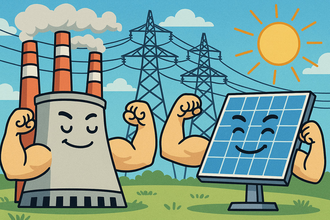 power facilities illustration